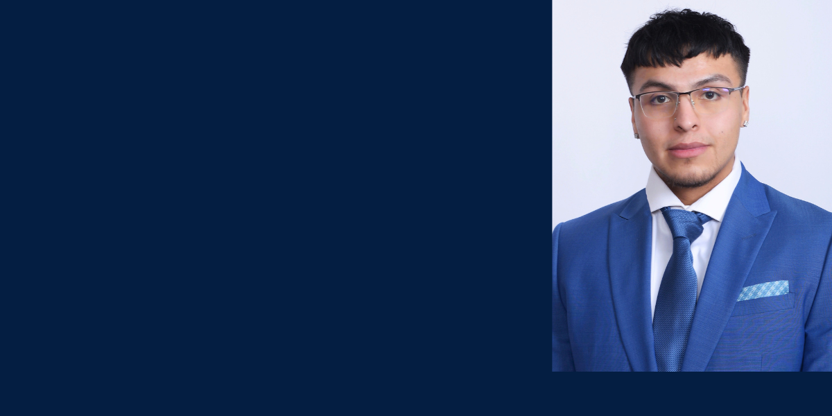 CHS Announces Fall 25 Commencement Honor Roles: Estevan Nieto, Undergraduate Student Marshal 